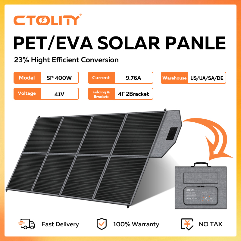 Rv Solar Kit 400W - CTOLITY 400W Panel Surya Portabel Kit