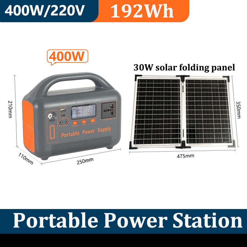 Rv Solar Kit 400W - Stasiun Daya Portabel 400W Generator Tenaga
