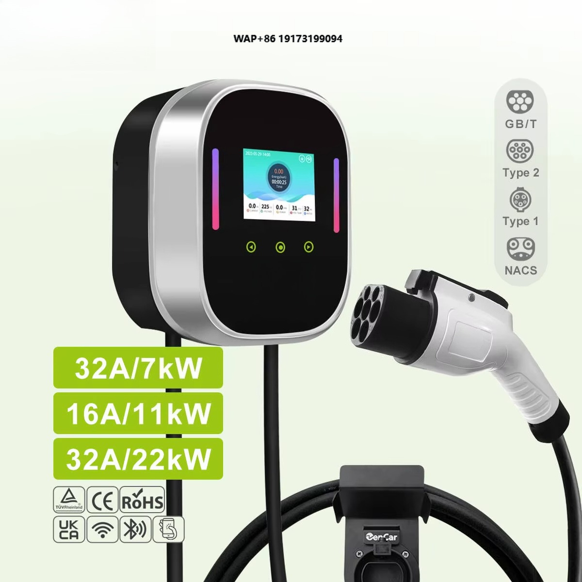 Ev Charger Wallbox - Stasiun Pengisian Daya Mobil Listrik AC