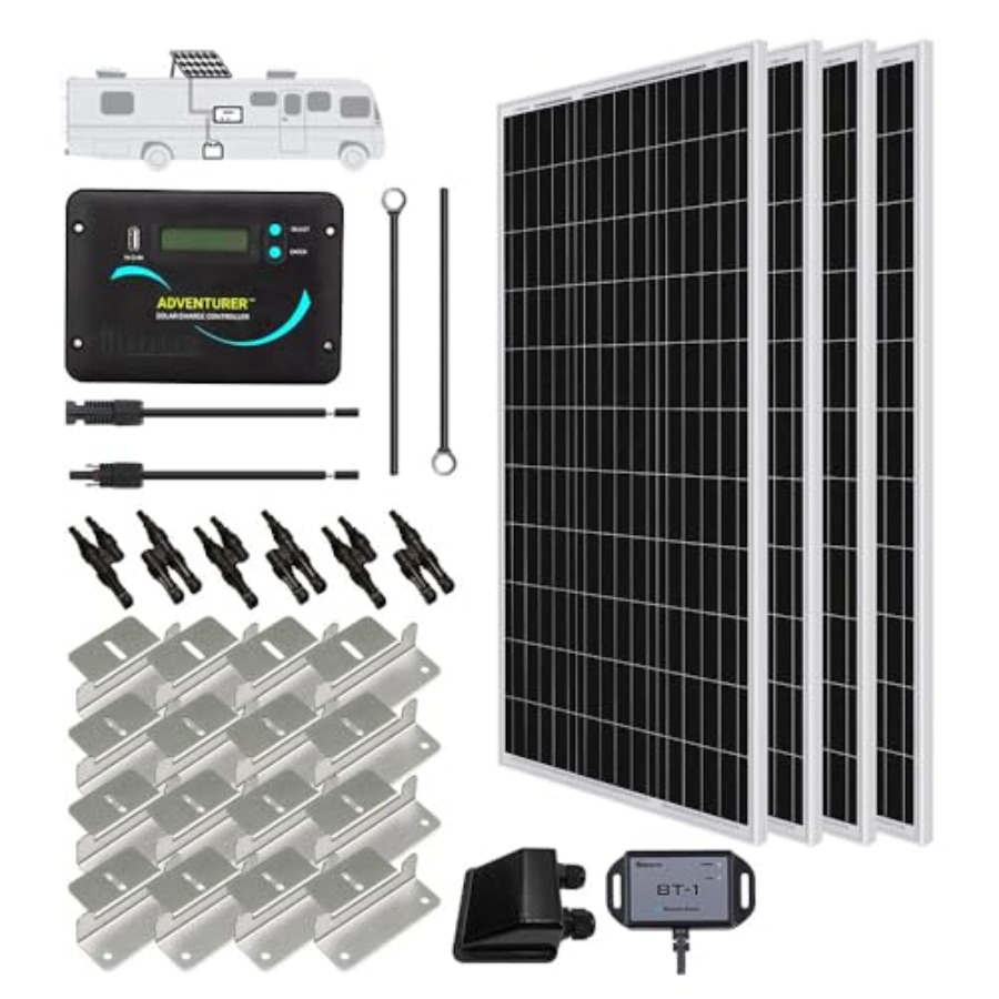 Rv Solar Kit 400W - Kit Panel Surya RV 400W 12V,