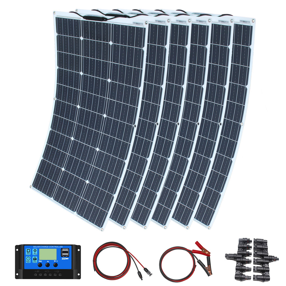 Rv Solar Kit 400W - Kit Panel Surya 100W 200W 300W