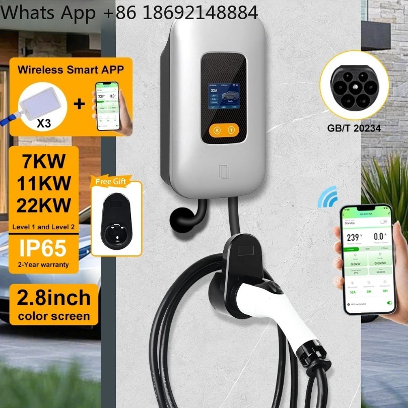 Ev Charger Wallbox - Stasiun Pengisian Daya EV 32A GBT