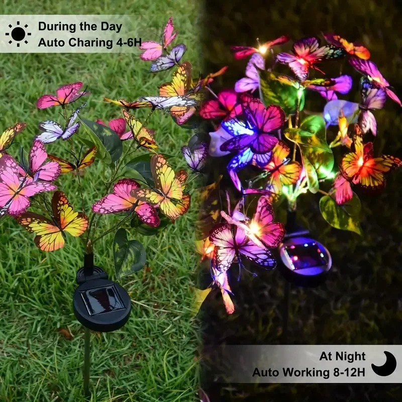 Lampu Taman Kupu-kupu LED Sury - Renewable Energy Solar ulasan dan harga