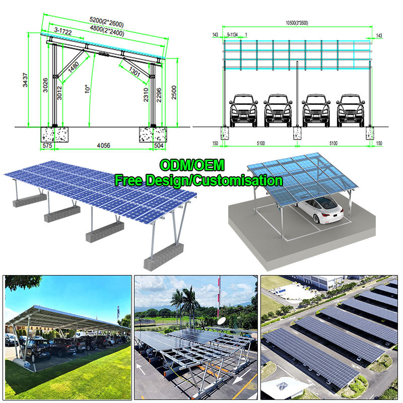 Struktur Pemasangan PV Carport - Renewable Energy Yes Please ulasan dan harga