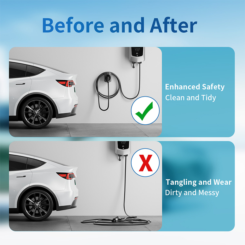 Penyangga Kabel Charger EV Unt - Ev Charger Wallbox ulasan dan harga