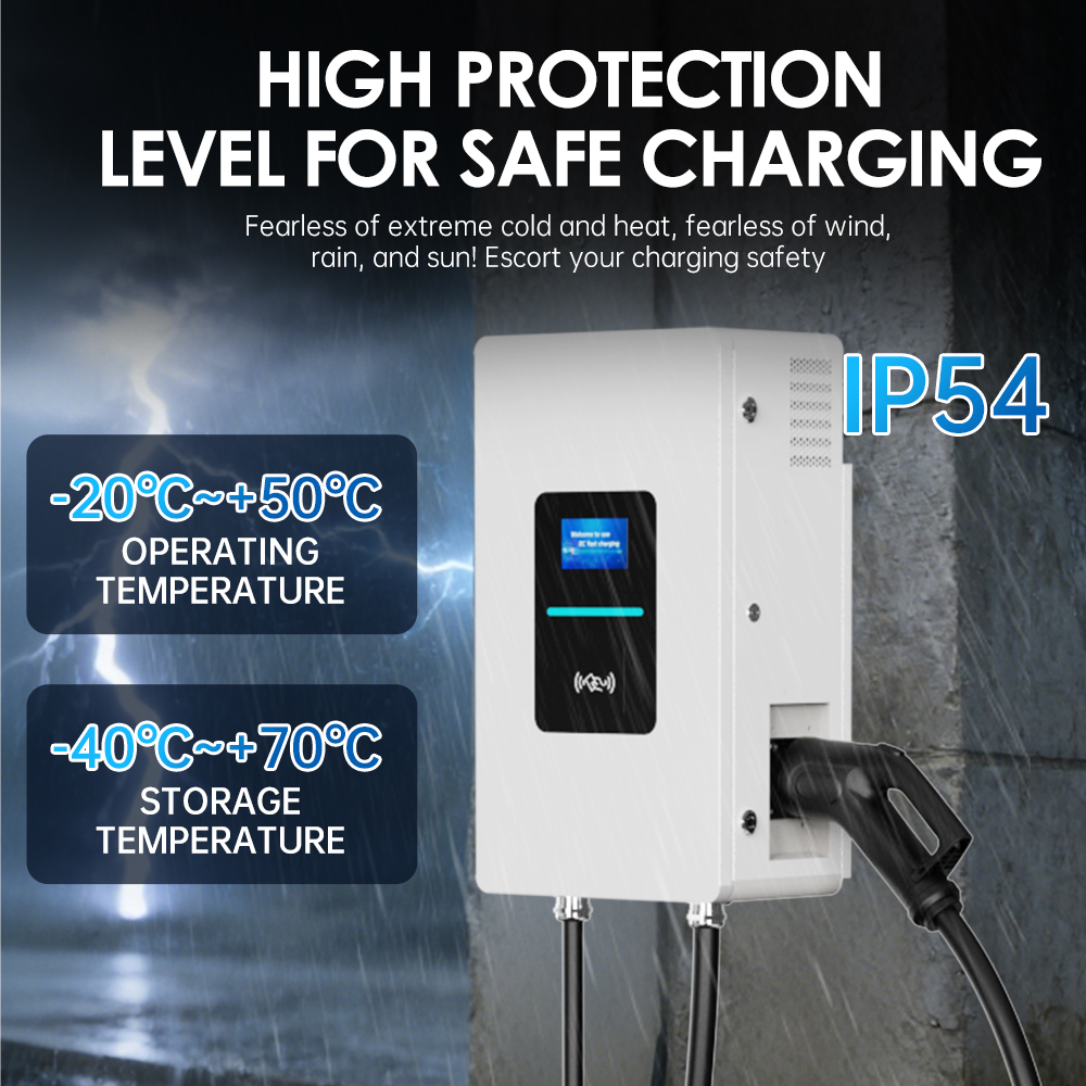 RSCHG 20kw CCS1 IP54 Pengisi D - Ev Charger Wallbox ulasan dan harga