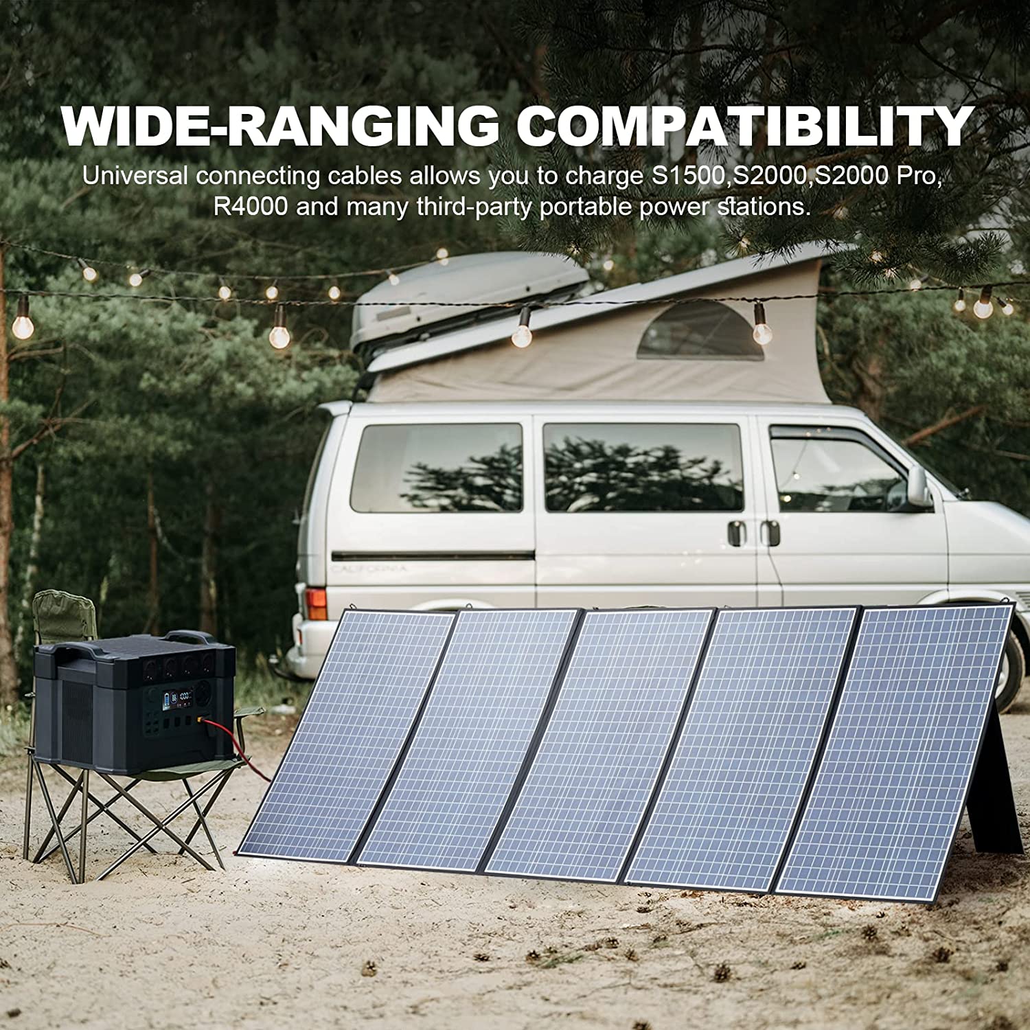 ALLPOWERS Panel surya lipat, p - Rv Solar Kit 400W ulasan dan harga